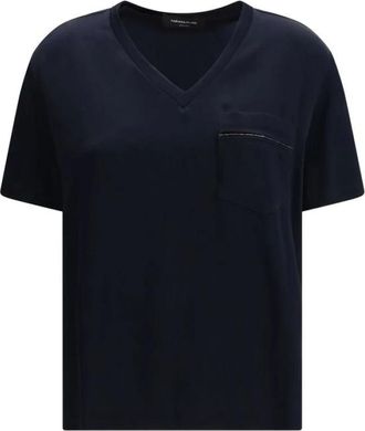 Fabiana Filippi Donna, Top, Blu, S, new