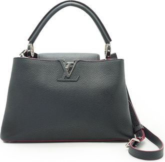Louis Vuitton Louis Vuitton leren handtas Capucines