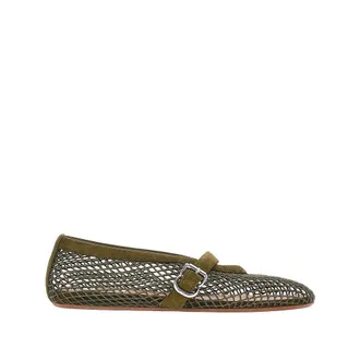 Alaia Fishnet ballerina flats Woman 36