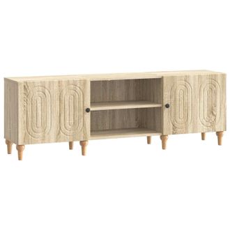 vidaXL Mueble De Tv Roble Sonoma 150 X 31 X 50 Cm Madera De Ingenier&iacute;a Vidaxl