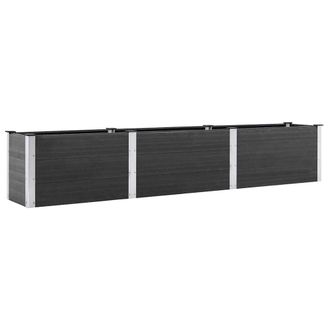 Berkfield Home Garden Raised Bed 300x50x54 cm WPC Grey | Size: 300 x 50 x 54 cm