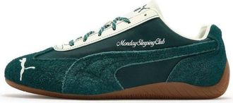 Puma x Monday Sleeping Club Speedcat Green Terrain Warm White 408845-01
