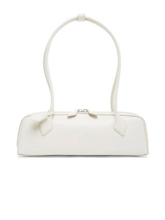 Alaia White Le Teckel Medium Shoulder Bag
