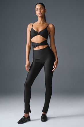 Alo | Airlift A-List Onesie in Black, Size: Medium