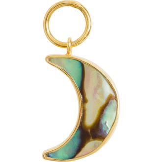Freya Rose Moon Paua Pendant at Nordstrom