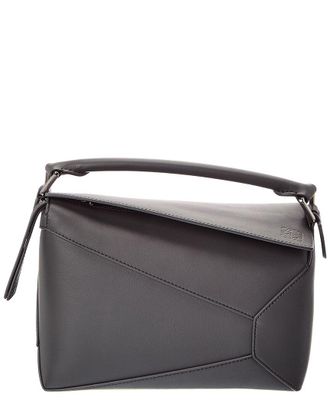 Loewe Logo Leather Shoulder Bag