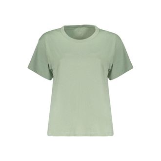 Pepe Jeans London Groene Katoenen Dames T-Shirt