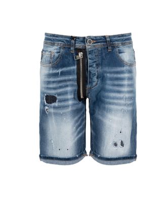 Xagon Man Xagon shorts Denim shorts Mannen blauw