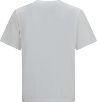 Maison Margiela Hand-Written Logo Print T-Shirt - White