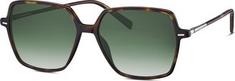 Humphrey's Sonnenbrille HUMPHREY&acute;S EYEWEAR, Damen, braun (havanna), gemustert, leicht durchscheinend, matt, Sonnenbrillen Sonnenbrille, Form Feminin, Federscharn