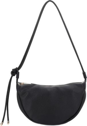 Mali + Lili Aria Recycled Vegan Leather Shoulder Bag in Black at Nordstrom
