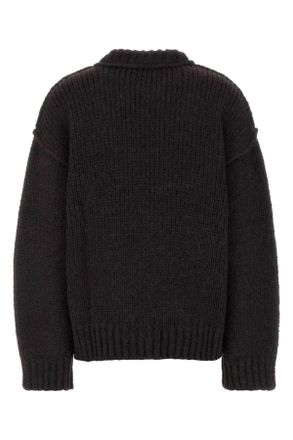 Our Legacy Mock Roundneck Sweater - Brown