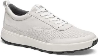 Johnston & Murphy Lucas Sneaker in White Full Grain/suede at Nordstrom, Size 10.5