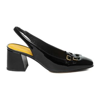 Mara Bini Dames, Schoenen, Zwart, Maat: 38 EU Leer
