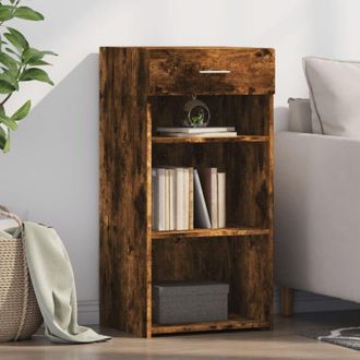 vidaXL Credenza Rovere Fumo 45x42,5x93 cm in Legno Multistrato - Vidaxl