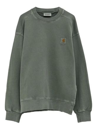 Carhartt Work in Progress cotton Nelson sweatshirt - men - Cotton - M - Green