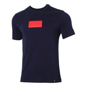 Nike AS FFF Mens NK Tee TRAVEL BLACKENED Blue CD1410-498