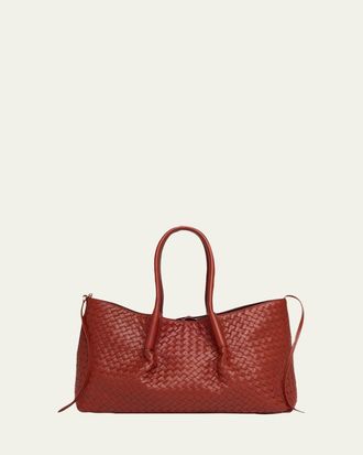 Bottega Veneta Large Pinacoteca Reversible Leather Tote Bag