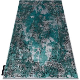 RugsX Rugsx - Alfombra De Luxe Moderna 6754 Abstracci&oacute;n - Structural Verde / Gris Green 120x170 Cm