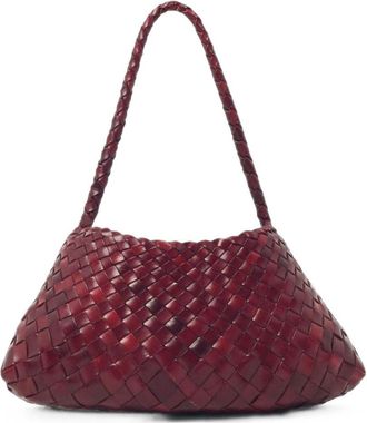 Dragon Diffusion Leather Shoulder Bag - Burgundy