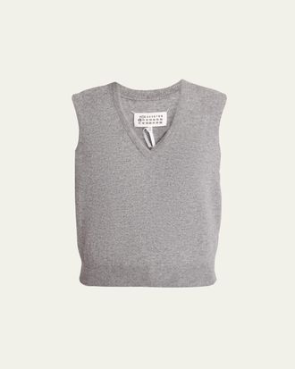 Maison Margiela V-Neck Wool Vest