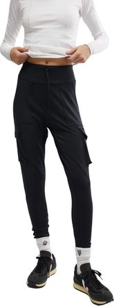 Free People FP Movement Off Road Jogger Pants Womens Black Stretch GBO2892