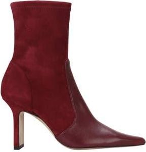 BOSS Safra Pointed Toe Bootie in Dark Red at Nordstrom Rack, Size 6