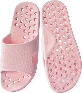 Generic Bathing Slippers Womens Non-Slip with Drainage Holes Bathing Shoes Women Men Quick-Drying Bath Slippers Comfortable Flat Slippers Breathable Shower Sl