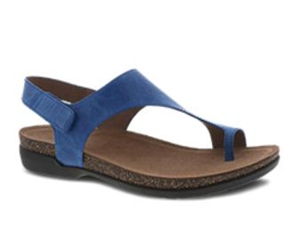 Dansko Womens Reece Sandal In Blue