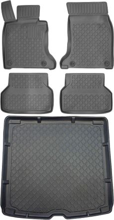 OEM Bmw Serie 5 E61 Familiar De Junio De 2004 A 2010. Juego De Alfombrillas Para Coche Y Maletero