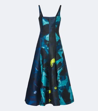 Roksanda Ilincic Zelia printed gathered midi dress