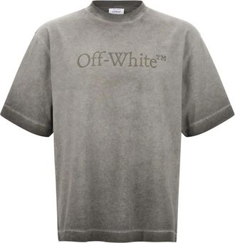 Off-white Heren, Tops, Grijs, Maat: M Katoen