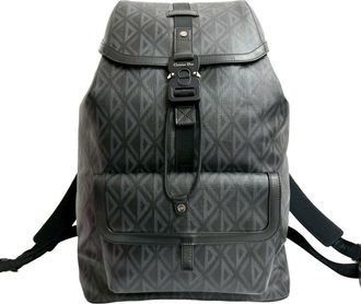 Dior Black Leather Backpack (Pre-Owned)