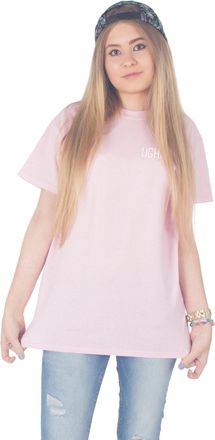 Sanfran Clothing Sanfran - UGH! Pocket Matty Healy 1975 Fangirl T-Shirt - Large/Light Pink