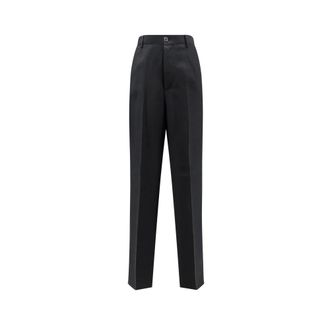 Laneus Wide Trousers, male, Black, Size: S Wide Leg Trousers