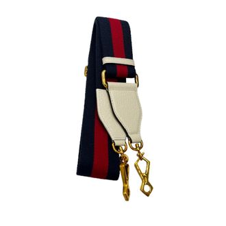 Gucci Pre-owned Web shoulder strap - unisex - Gucci Vintage - Vintage Accessories - Blue - ONE SIZE - Pre-owned