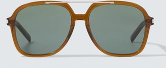 Saint Laurent SL 545 aviator sunglasses