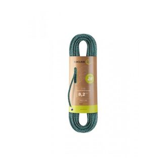 Edelrid Cuerda Impermeable Ecol&oacute;gica Starling Protect De 8,2 Mm Y 70 M, Color Menta Helada, Color Noche. Edelrid
