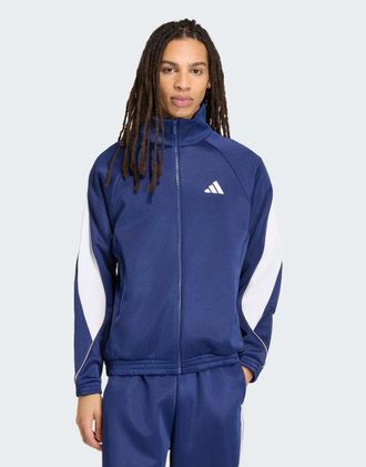 adidas Stadium - Top sportivo blu scuro