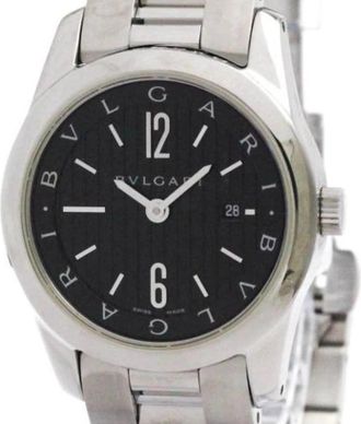 Bulgari Pre-owned Vintage Horloge - Dames - Vintage Horloges - Zwart - ONE Size - Vintage