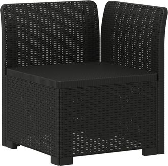 vidaXL Sill&oacute;n Individual De Jard&iacute;n Apariencia De Ratan Pp Vidaxl