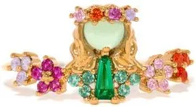 Girls Crew Disney Princess Moana Te Fiti Ring in Gold at Nordstrom, Size 8