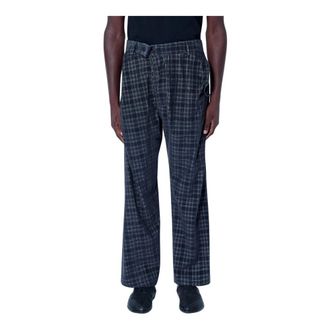 Vivienne Westwood Pantaloni Straight Drunken - - Trousers - Uomo - Grigio - M