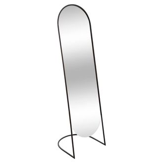 Atmosphera Atmosphera - Espejo De Pie Negro - Metal H140 Cm Cr&eacute;ateur DInt&eacute;rieur