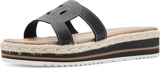 Journee Collection Rosalinda Womens Sandals Black : 8.5 M, Synthetic