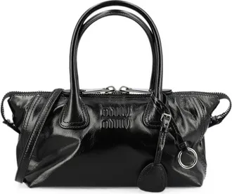 Miu Miu Logo-embossed Shoulder Bag