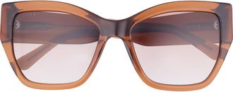 DIFF Eyewear Vivienne 56mm Square Sunglasses in Whiskey Brown at Nordstrom Rack