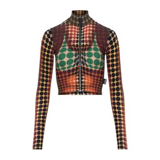 Jean Paul Gaultier Donna, Top, Multicolore, S, new