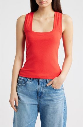 Rails Bobbie Rib Tank in Cherry at Nordstrom, Size Xx-Small
