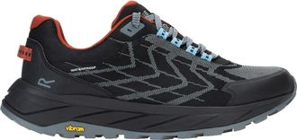 Regatta Mens Cruize Logo Shoes (Dark Storm/Brick) - Grey/Orange - Size UK 9.5